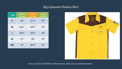Big Lebowski Medina SOD Bowling Shirt