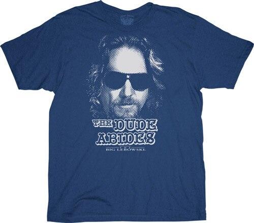 Big Lebowski The Dude Abides T Shirt