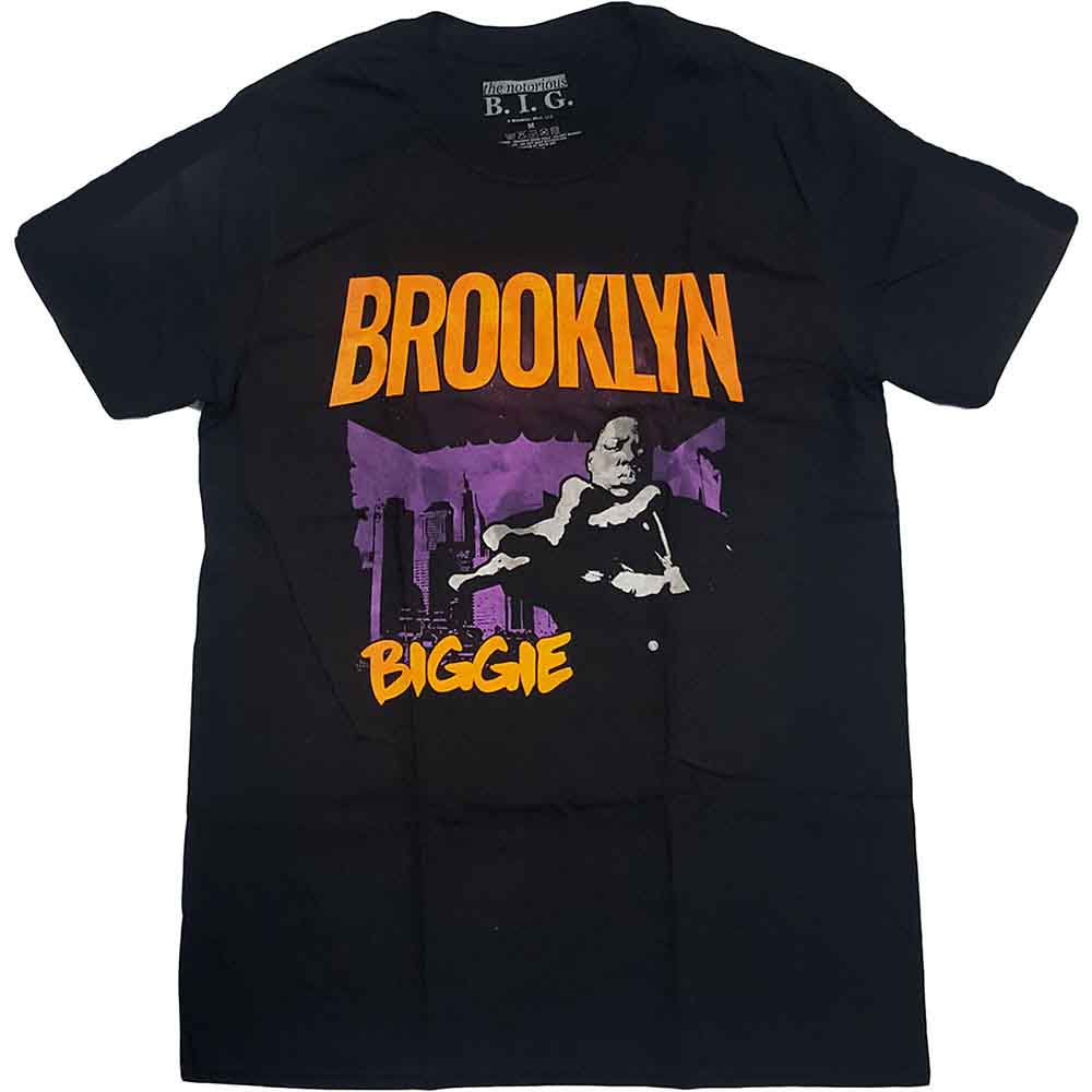 Biggie Smalls Brooklyn Orange Mens T Shirt