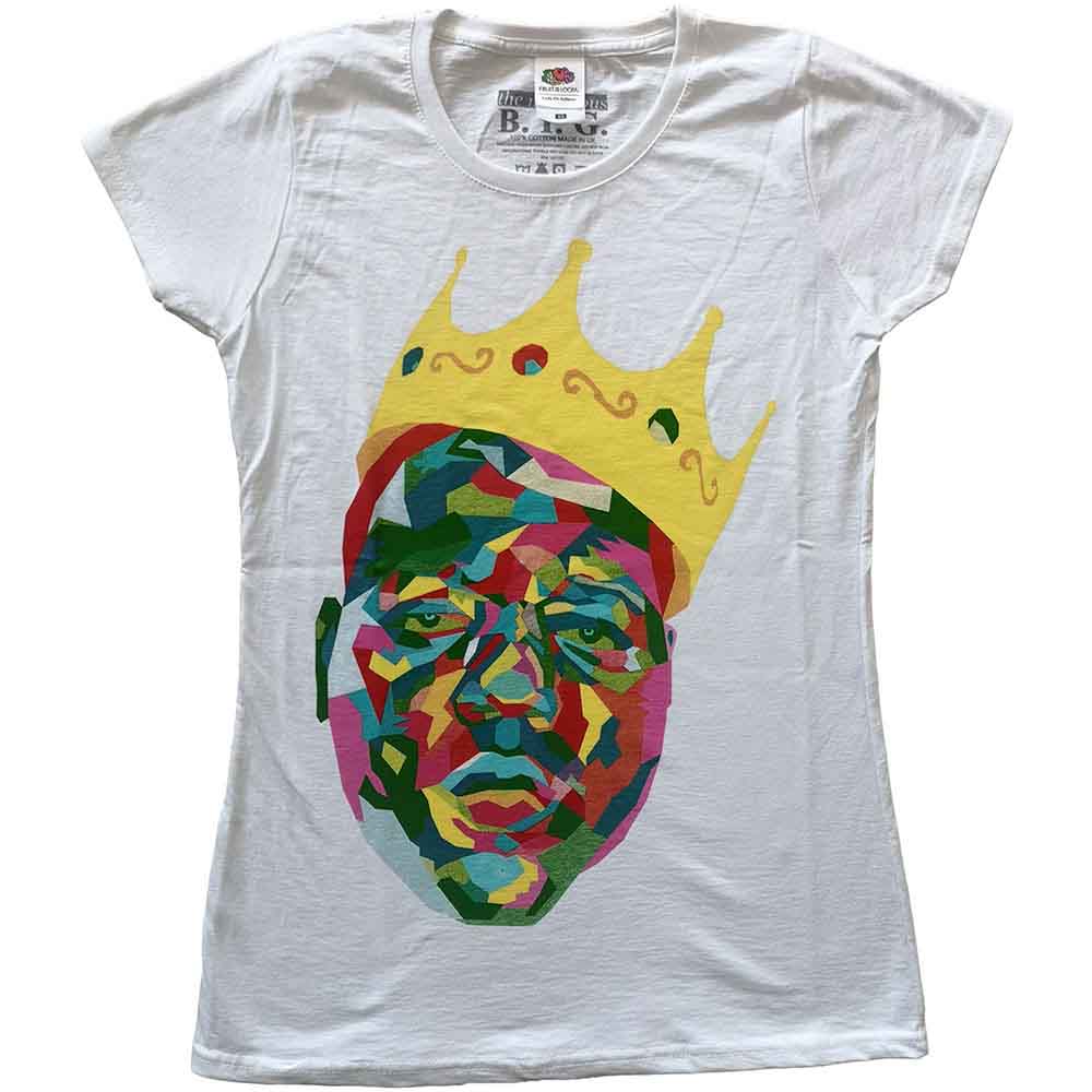 Biggie Smalls Crown Womens T Shirt