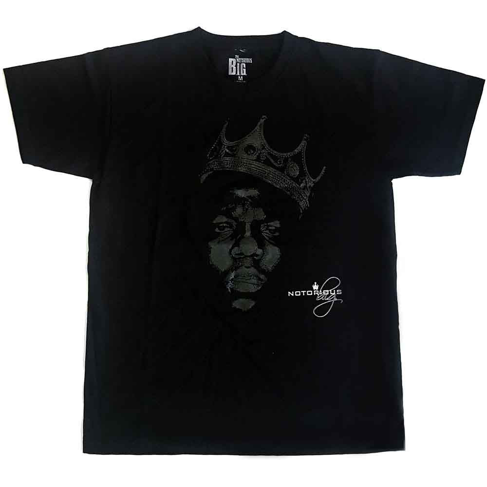 Biggie Smalls Green Crown Mens T Shirt