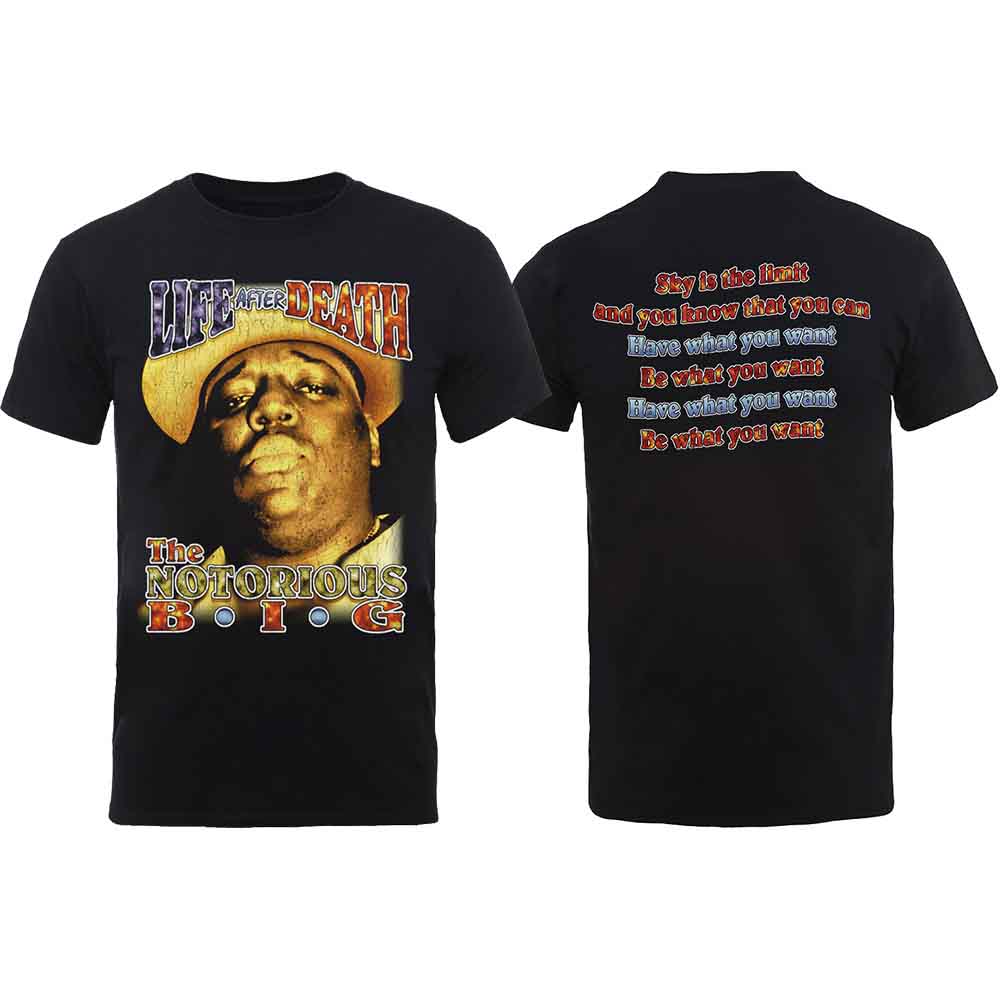 Biggie Smalls Life After Death Mens T Shirt