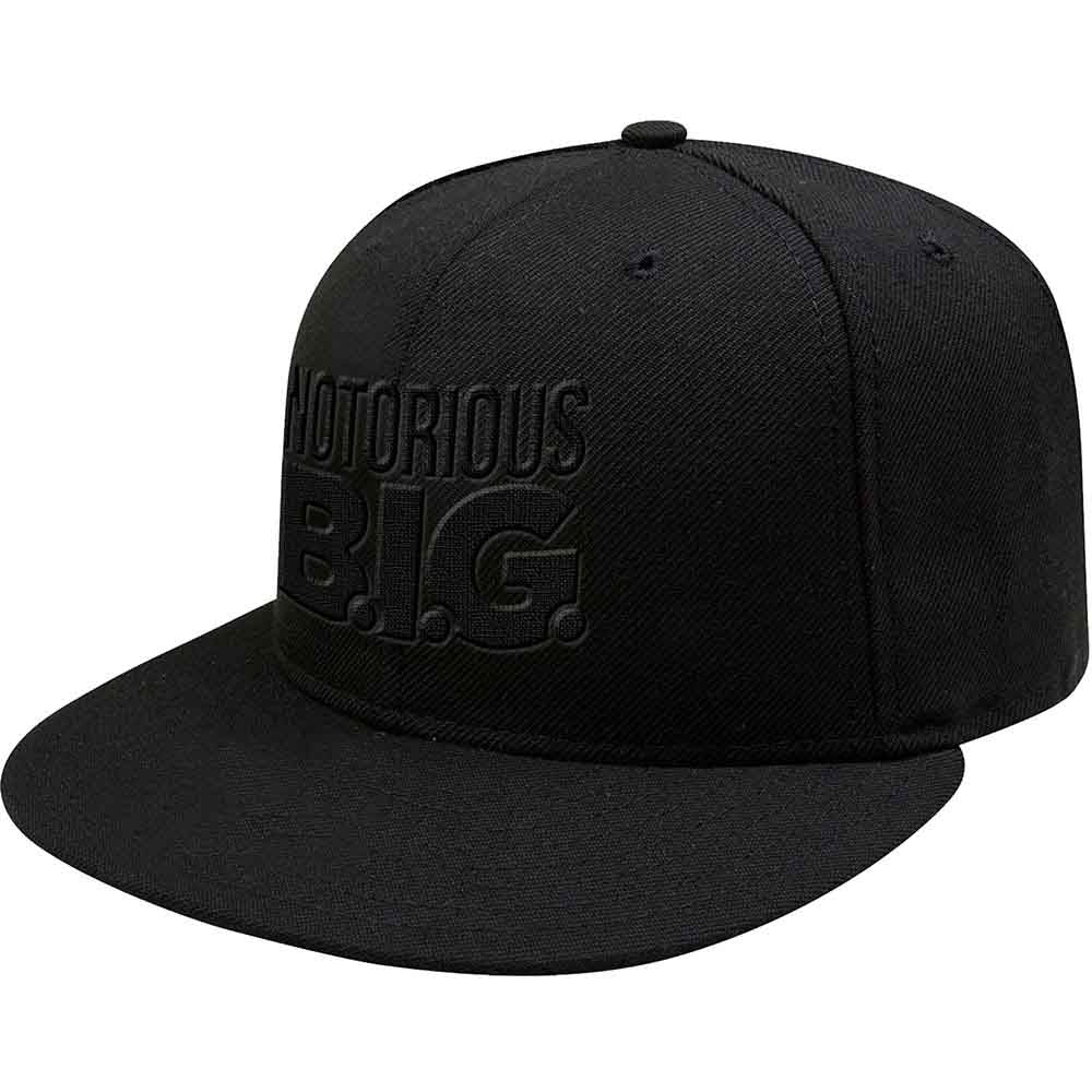 Biggie Smalls Logo Hat Black