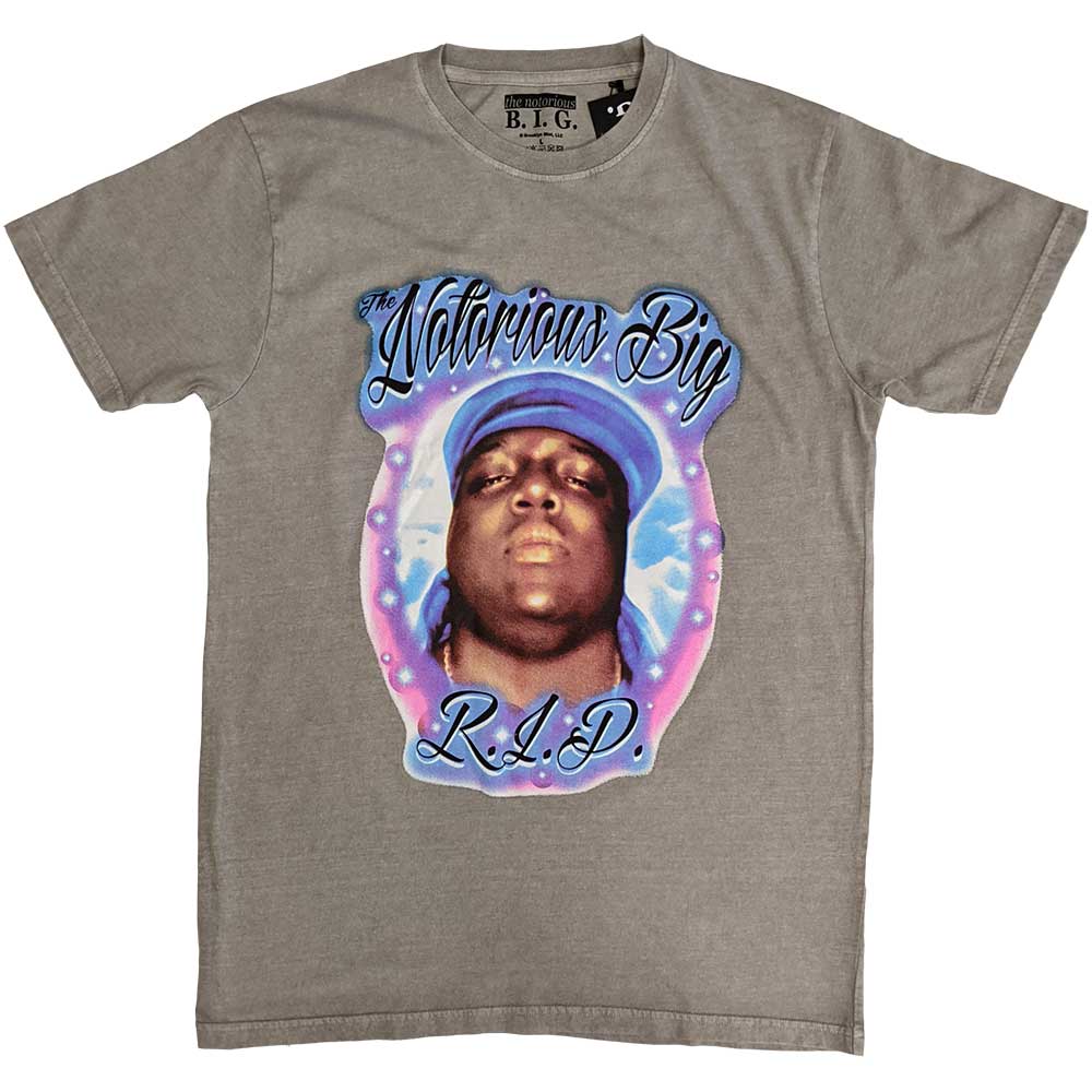 Biggie Smalls RIP Airbrush Mens T Shirt