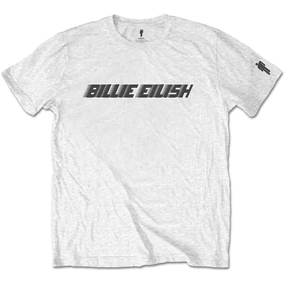 Billie Eilish Black Racer Logo Mens T Shirt