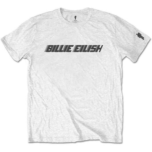 Billie Eilish Black Racer Logo Mens T Shirt