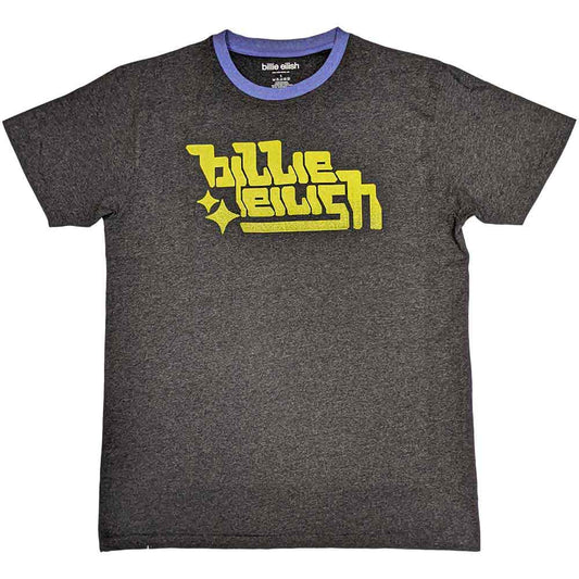 Billie Eilish Neon Green Logo Mens T Shirt
