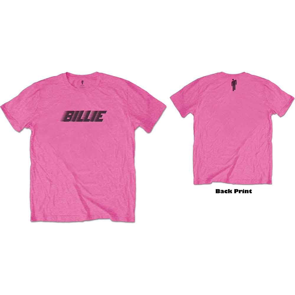 Billie Eilish Racer Logo & Blohsh Mens T Shirt