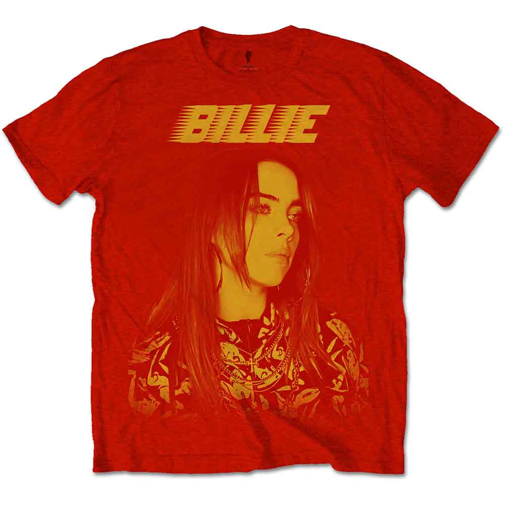 Billie Eilish Racer Logo Jumbo Mens T Shirt