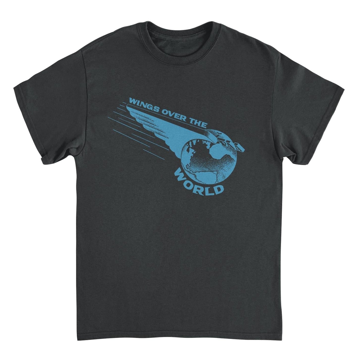 Pan Am Wings Over the World Black Mens T Shirt