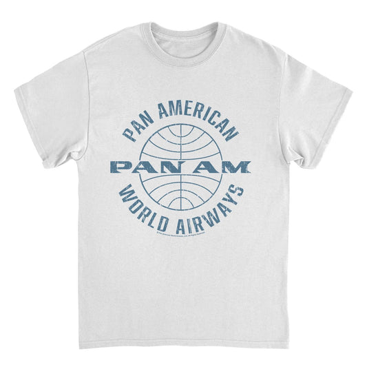 Pan Am Pan American World Airways White Mens T Shirt