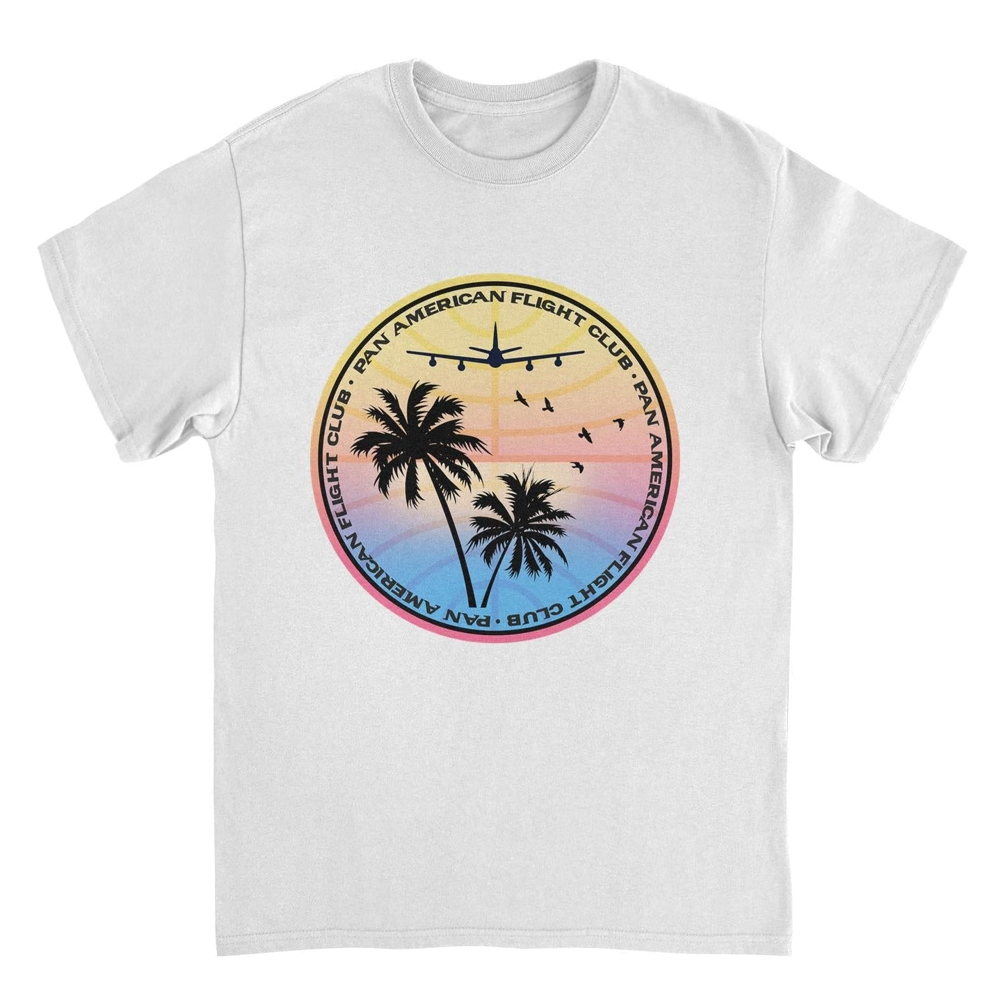Pan Am Flight Club Icon White Mens T Shirt