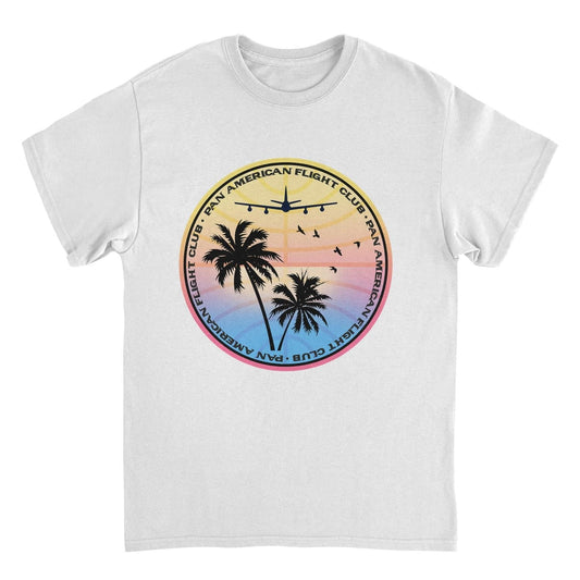 Pan Am Flight Club Icon White Mens T Shirt