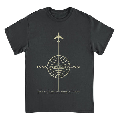Pan Am Worlds Most Experienced Airline Black Mens T Shirt