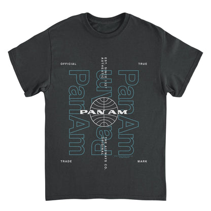 Pan Am Original Airways Co Black Mens T Shirt