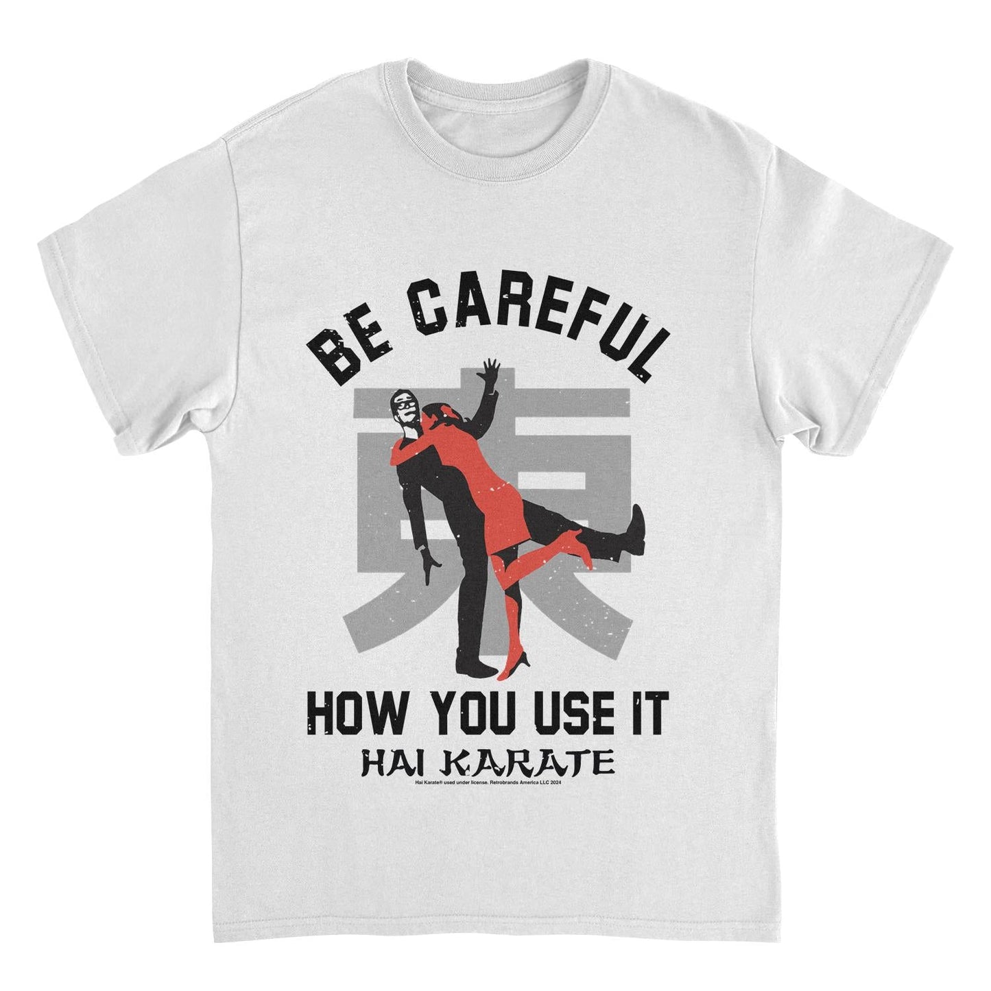 Hai Karate Be Careful How You Use White Mens T Shirt