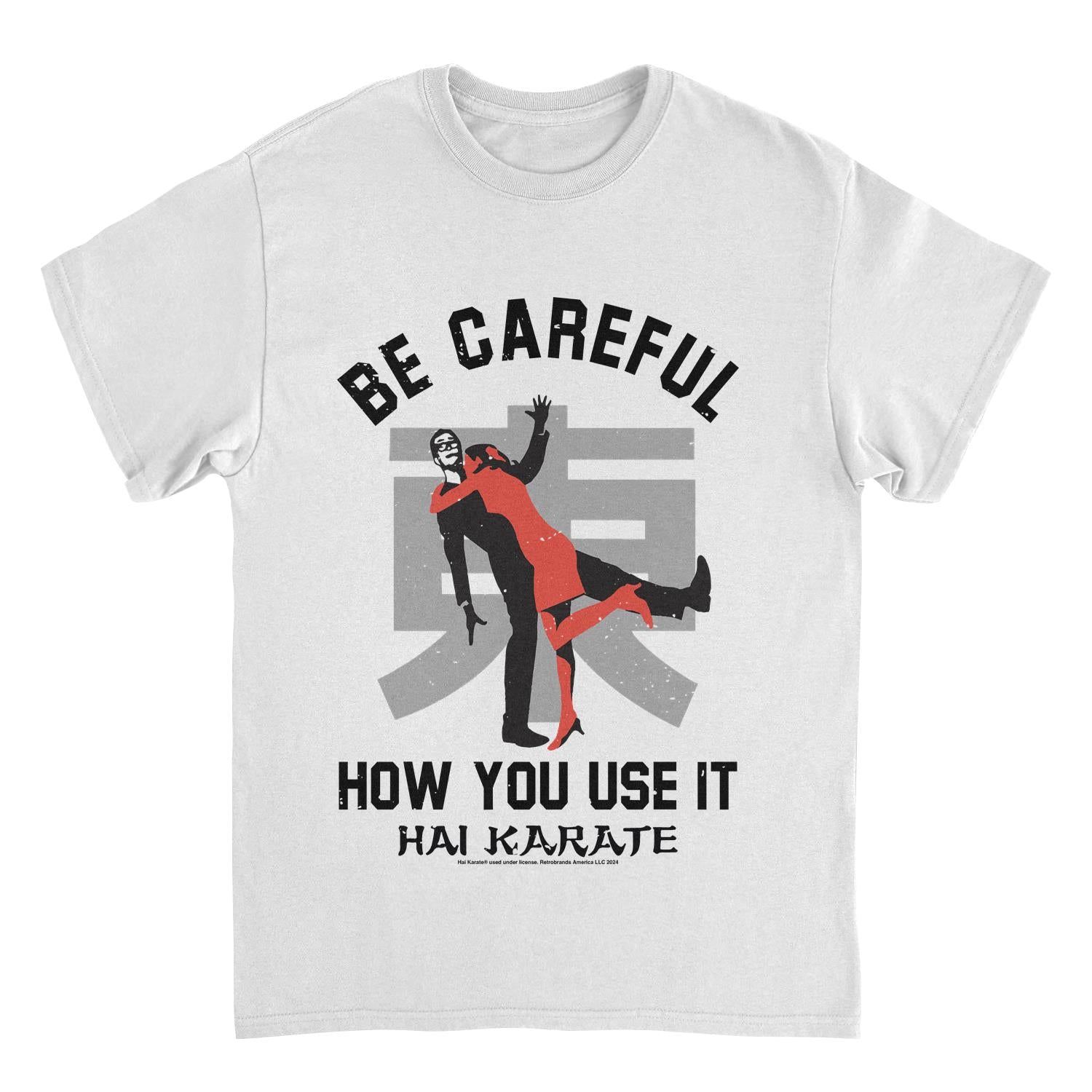 Hai Karate Be Careful How You Use White Mens T Shirt