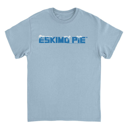 Eskimo Pie Retro Ice Cream Bar Logo Light Blue Mens T Shirt