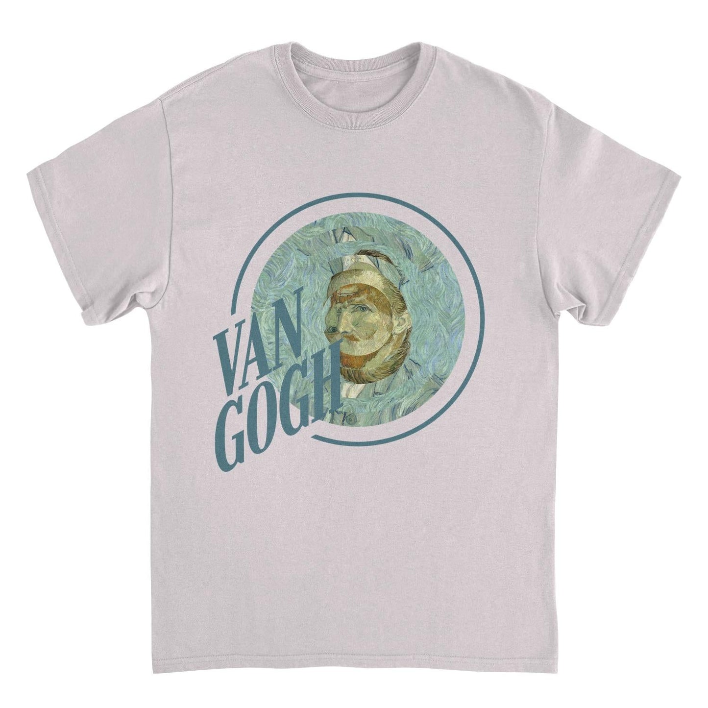 Classic Paintings Van Gogh Portrait Ice Grey Mens T Shirt