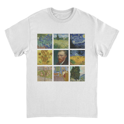 Classic Paintings Van Gogh Collection White Mens T Shirt