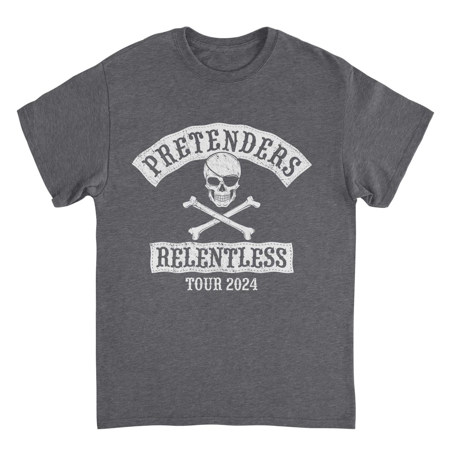 The Pretenders Relentless Tour Dark Heather Mens T Shirt