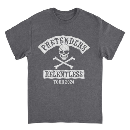 The Pretenders Relentless Tour Dark Heather Mens T Shirt