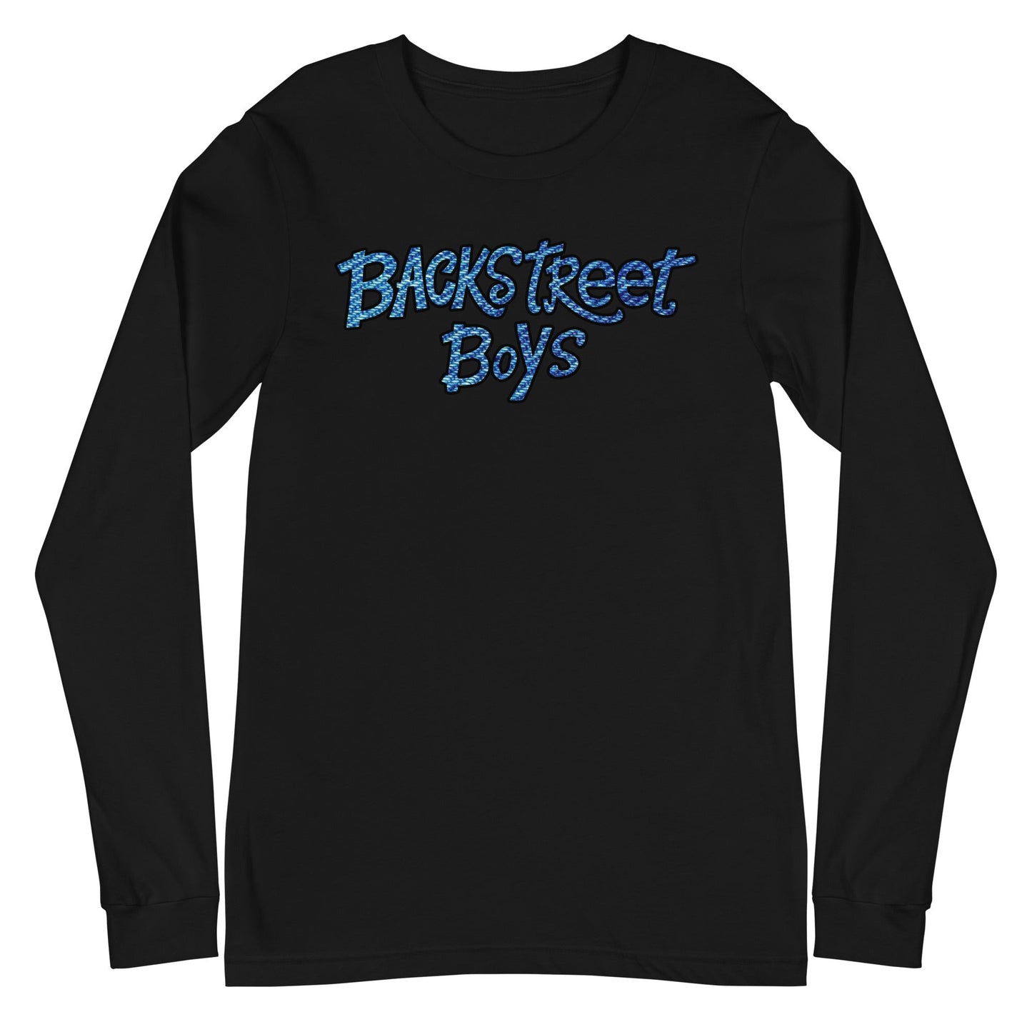 Backstreet Boys - Striped Logo Long Sleeve Shirt