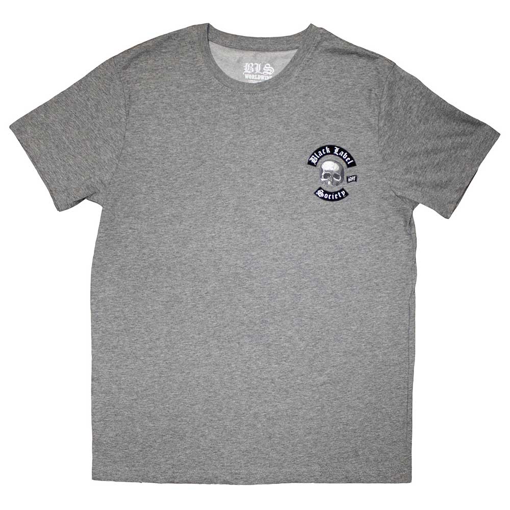 Black Label Society Mini Skull Logo Mens T Shirt