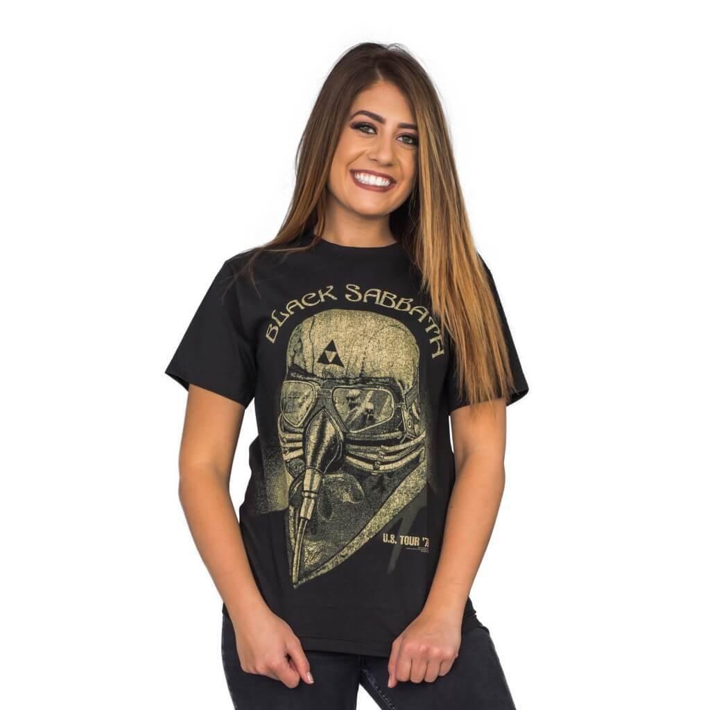 Black Sabbath 1978 U.S. Tour Death Mask T Shirt