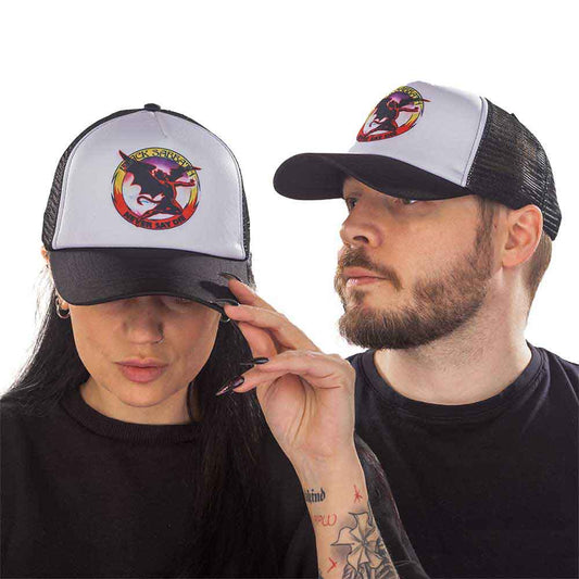Black Sabbath Never Say Die Hat Black, White