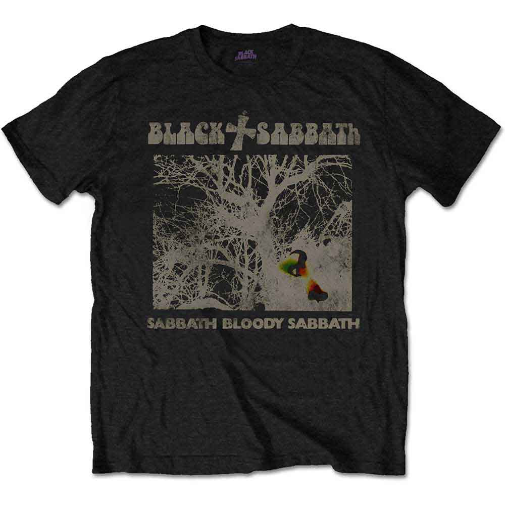 Black Sabbath Sabbath Bloody Sabbath Vintage Mens T Shirt