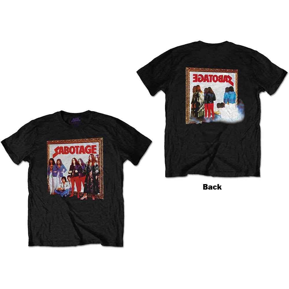 Black Sabbath Sabotage Mens T Shirt