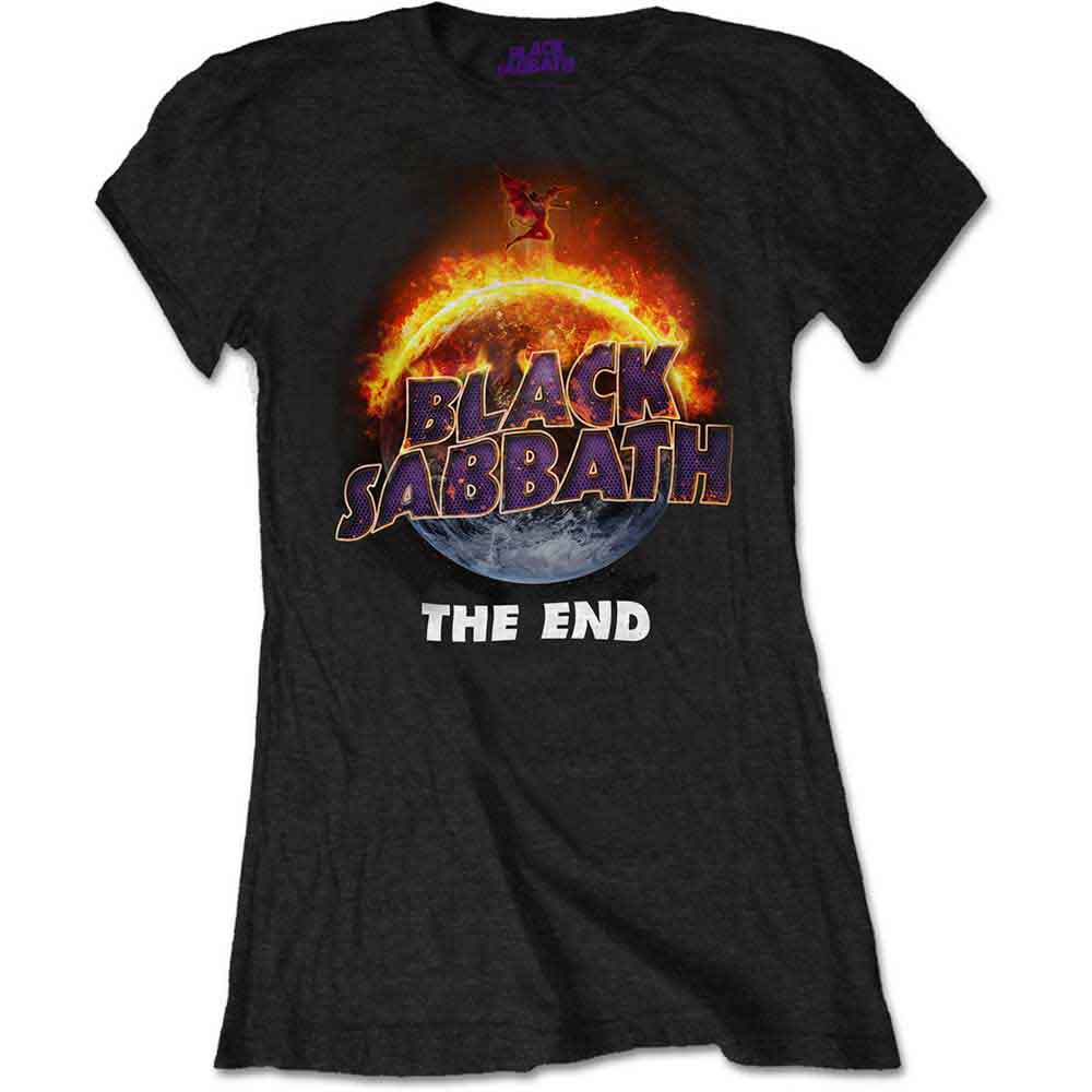 Black Sabbath The End Womens T Shirt