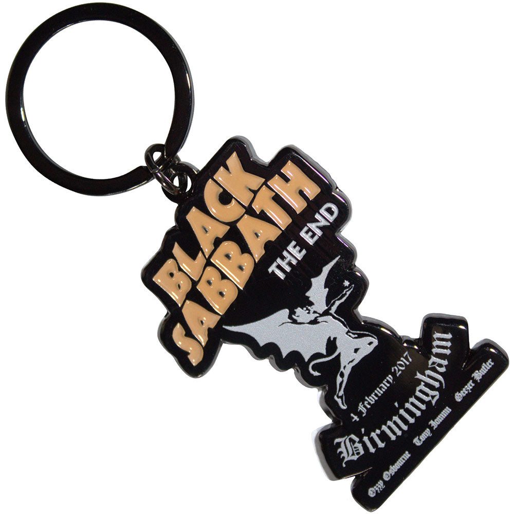 Black Sabbath The End Keychain