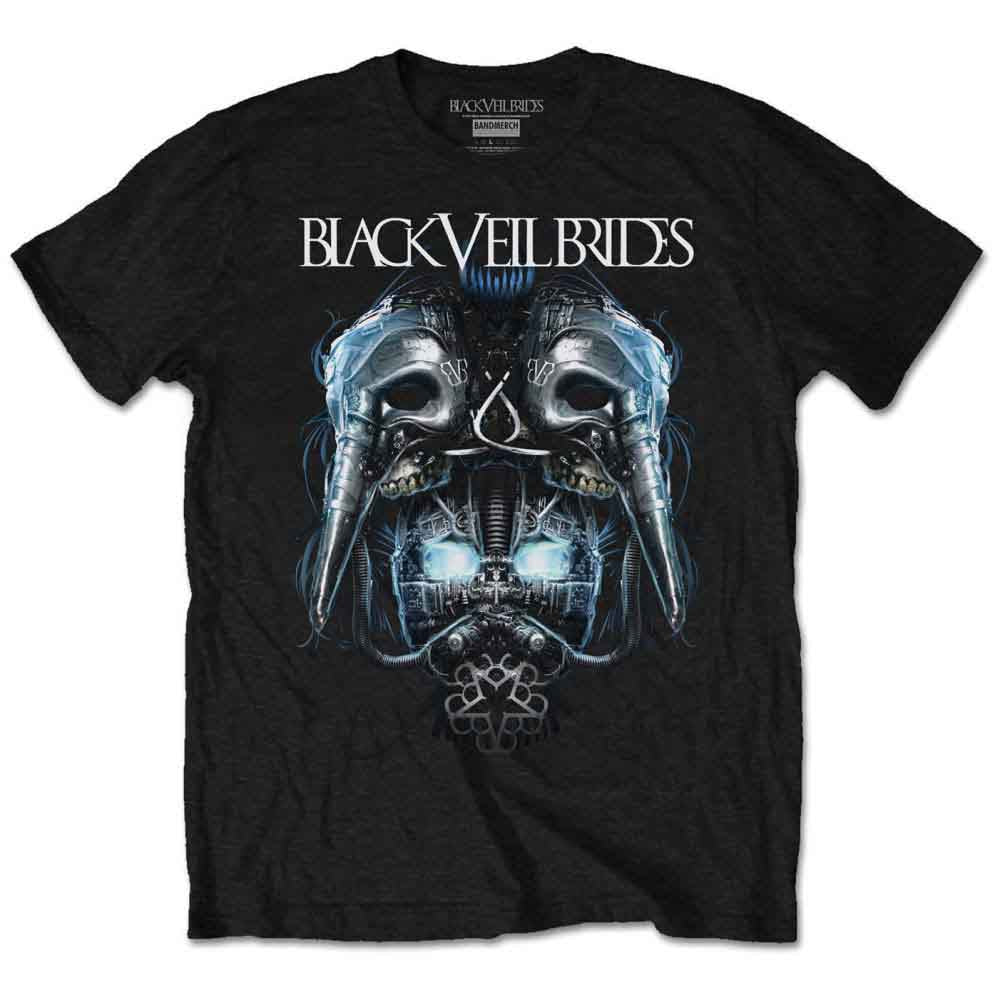 Black Veil Brides Metal Mask Mens T Shirt