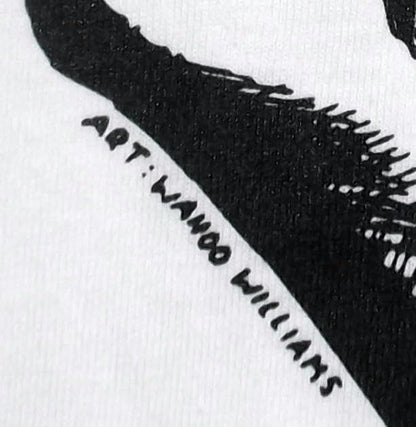 Black Flag Band My Rules Art Wahoo Williams Tee SST Records Mens T Shirt White