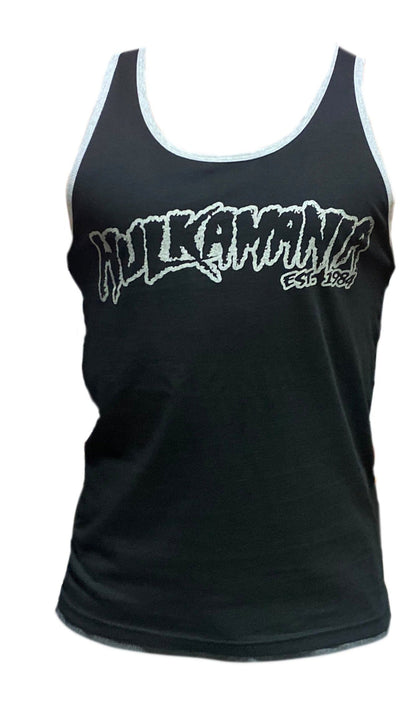 Hulk Hogan Hulkamania Reflective Mens Tank Top Black
