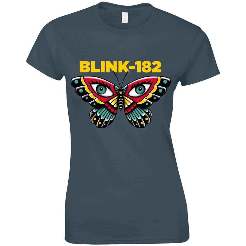 Blink-182 Butterfly Womens T Shirt