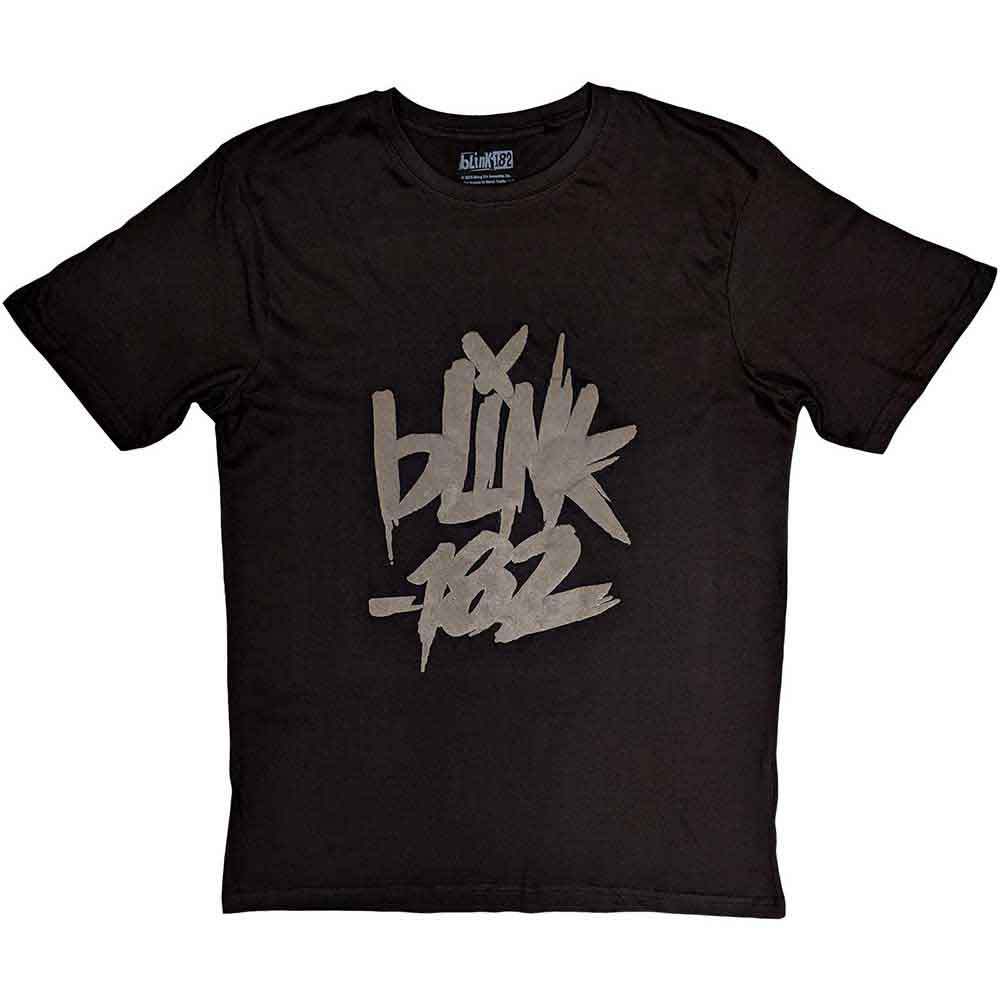 Blink-182 Neon Logo Mens T Shirt