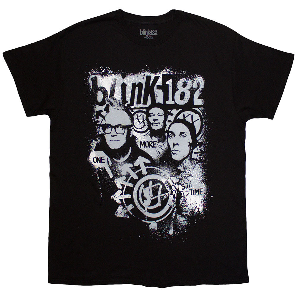Blink-182 One More Time Spray Paint Mens T Shirt