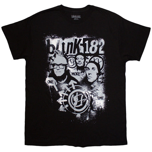 Blink-182 One More Time Spray Paint Mens T Shirt