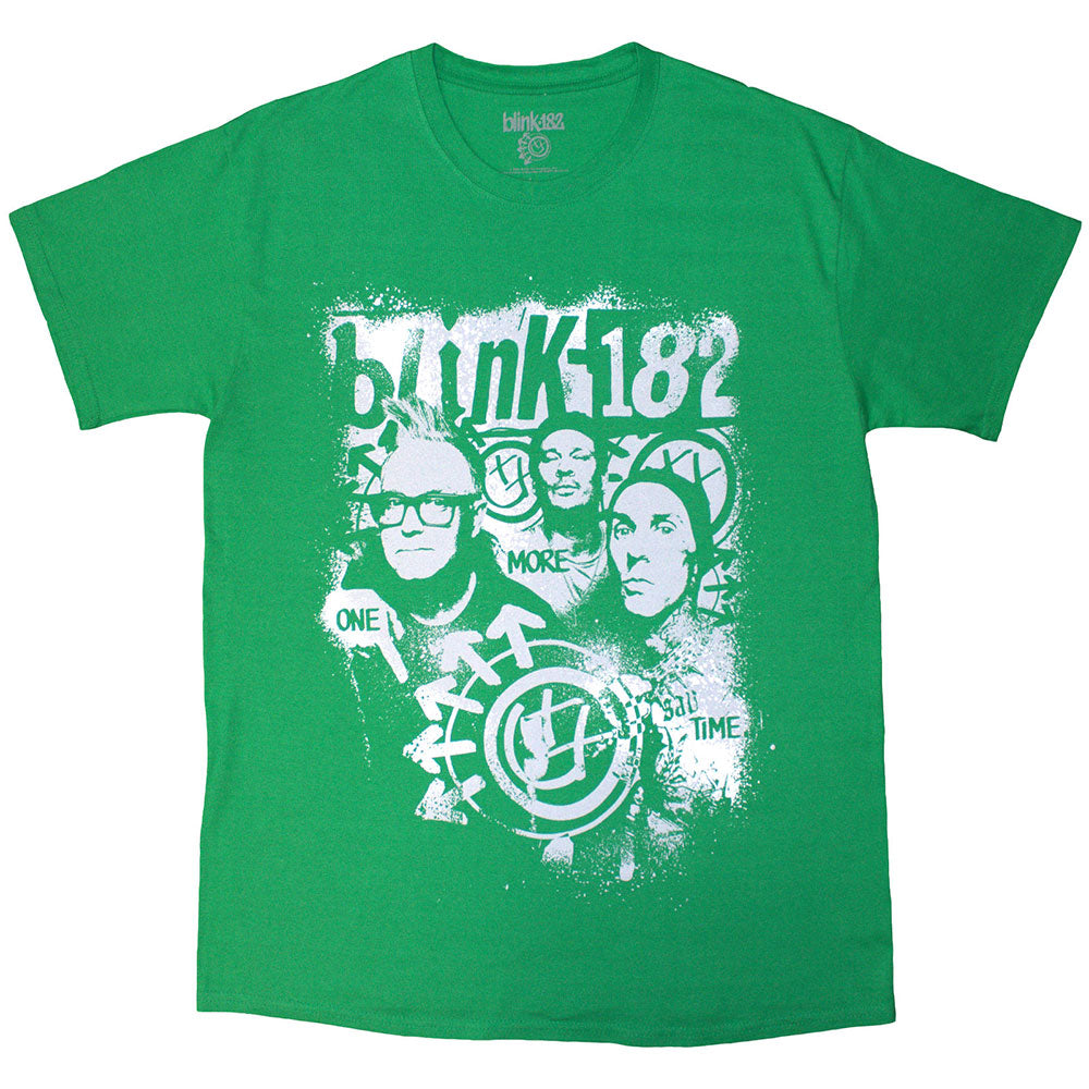 Blink-182 One More Time Spray Paint Mens T Shirt