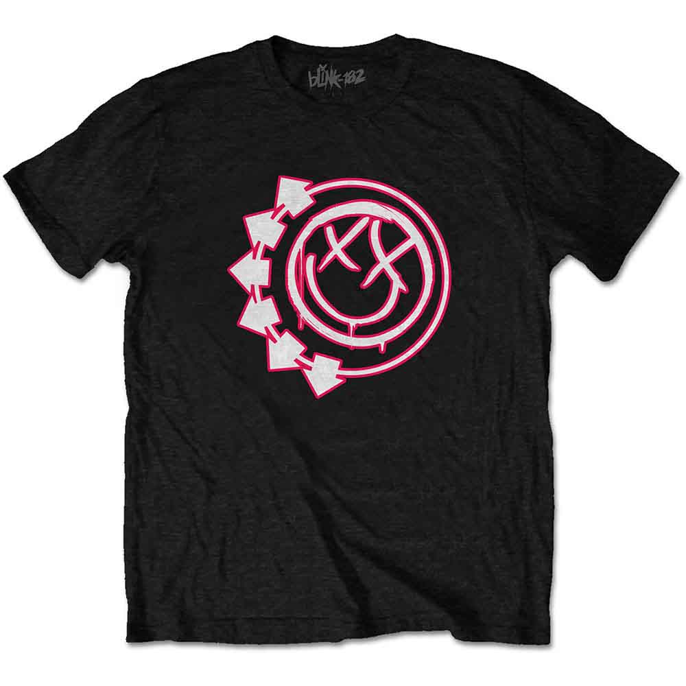 Blink-182 Six Arrow Smile Mens T Shirt