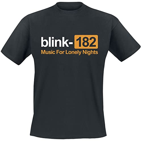 Blink 182 Lonely Nights Officially Licensed Mens T Shirt Black
