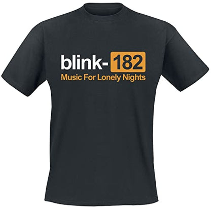 Blink 182 Lonely Nights Officially Licensed Mens T Shirt Black