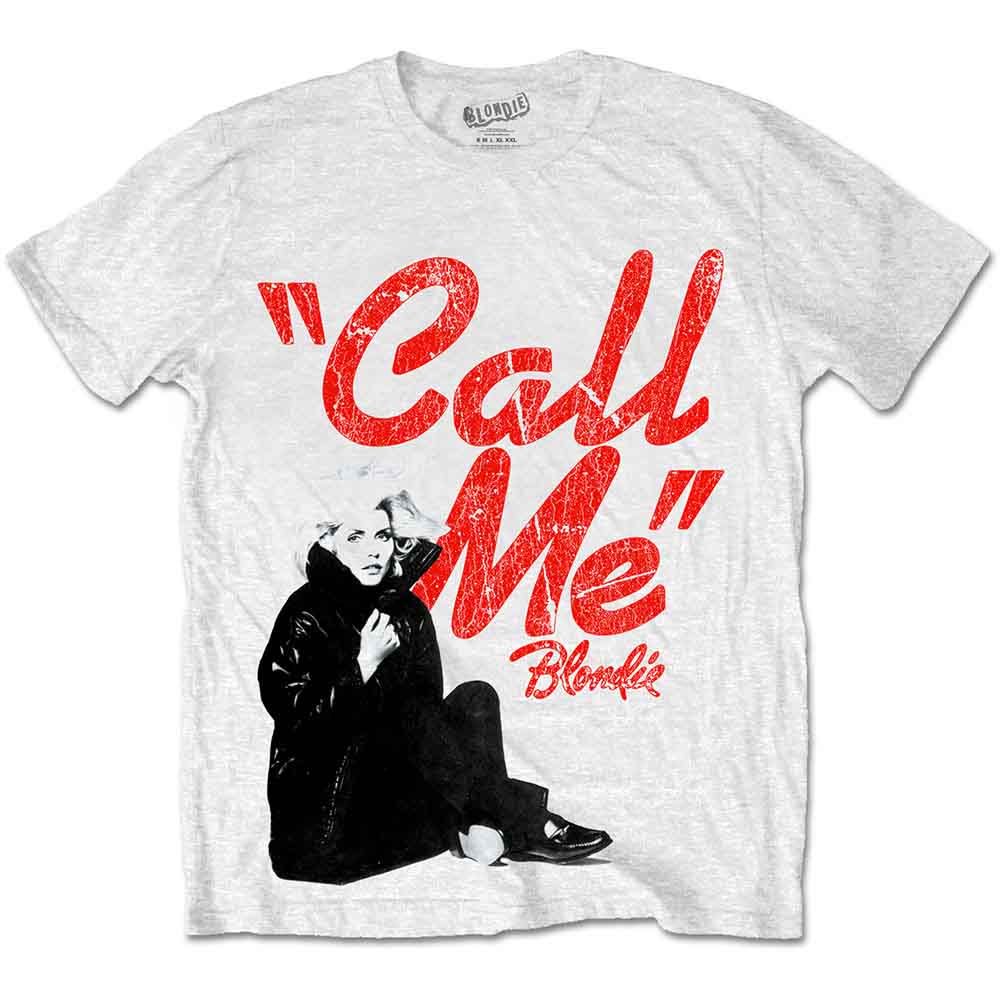 Blondie Call Me Mens T Shirt