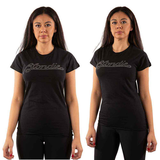 Blondie Logo Womens T Shirt