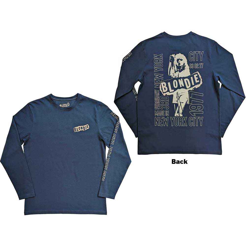 Blondie NYC '77 Long Sleeve Shirt