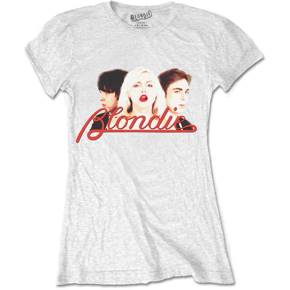Blondie P Lines Halftone Womens T Shirt