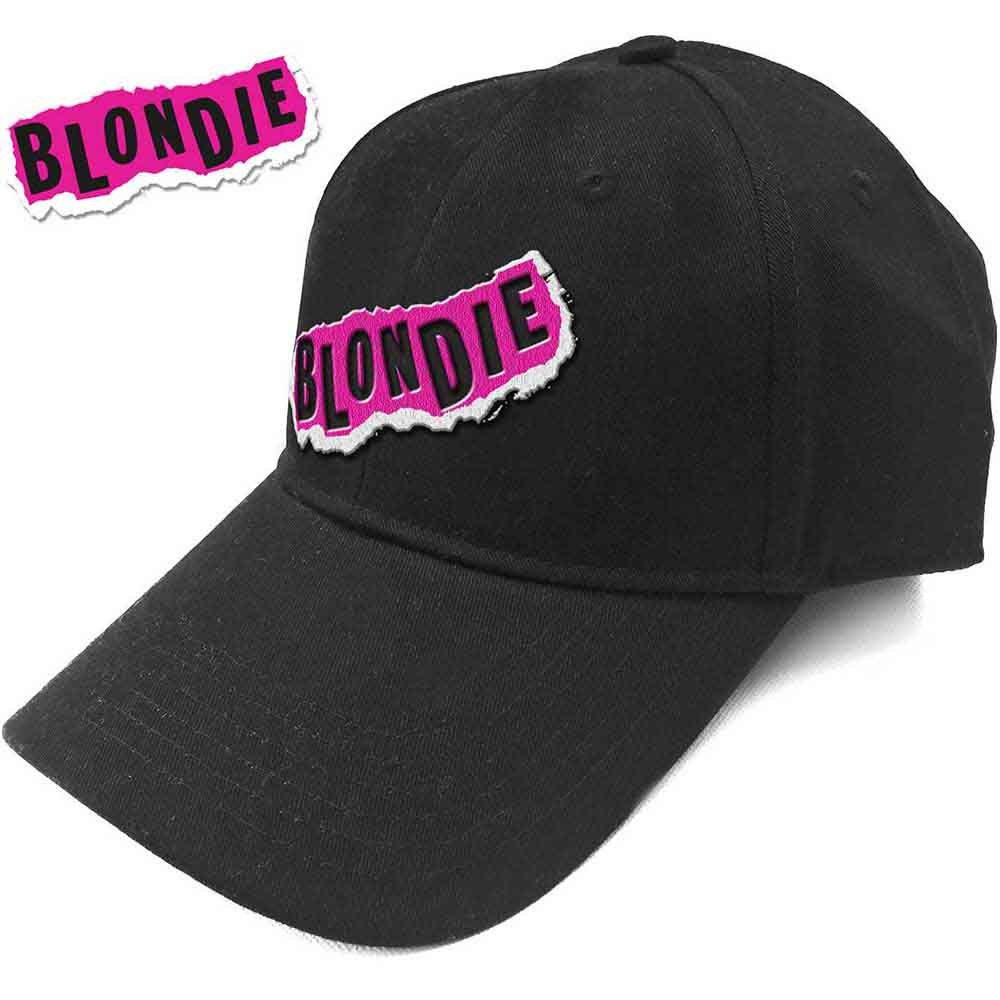 Blondie Punk Logo Hat Black